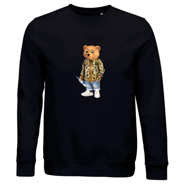 Sweatshirt Orgânica Urso Style