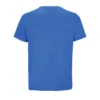 t-shirt azul orgânica.