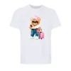 T-shirt Orgânica Urso Turista