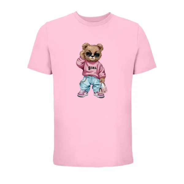 T-shirt Orgânica Urso Fashionist